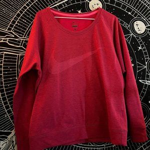 Red Nike Sweater - Size: L